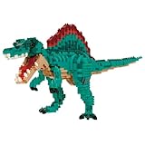 カワダ(Kawada)ナノブロック ダイナソーDX スピノサウルス NBM-062 4.5×28×21ｃｍ 12才以上 インテリア ホビー NBM-062