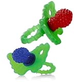 Razbaby RaZberry Teether - Red/Blue by Razbaby