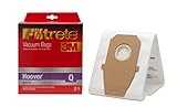 (1, Red) - Filtrete Hoover Q Synthetic Vacuum Bag, 2 Pack