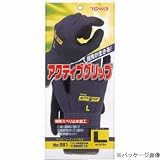 東和/TOWA/アクティブグリップ 背抜きニトリルゴム手袋 [10双入]/品番:581 サイズ：S