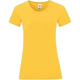 (フルーツオブザルーム) Fruit Of The Loom 子供用 Iconic 半袖 Tシャツ 女の子