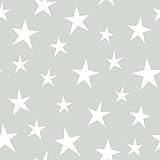 【サンプル専用】貼ってはがせるシール壁紙 NuWallpaper　 Stardust Grey Peel and Stick Wallpaper / NU1932