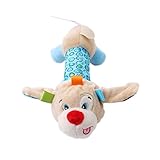 HS Baby Rattlesソフトぬいぐるみ動物モデルHandbell RattlesハンドルMusicalおもちゃ(犬)