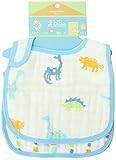 Angel Dear Muslin Bibs, Dinosaur by Angel Dear