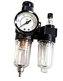 エア レギュレータ ウォーター セパレーター　圧力計 付き