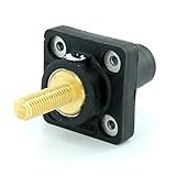 Leviton 16R24-14E 16 Series, Single Pole Cam Type, Female, Panel Receptacle, Continuous Cable Range,