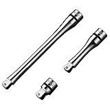 KTC(ケーテーシー) ネプロス 9.5mm (3/8インチ) ウォブルエクステンションバーセット 3本組 NTBE303JW