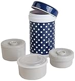 Nuvita 1477 Stainless Steel Thermal Food Container (1200 ml, Blue) by Nuvita