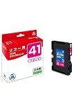 ジット リコー (RICOH) GC41M 対応 マゼンタ リサイクルインク 日本製 JIT-NR41M