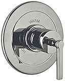 Rohl A6200LMSTN Lombardia and Avanti Bath Trim Kit for Pressure Balance with Integrated Volume Contr