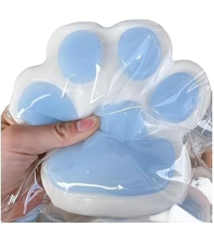 Amazon | スクイーズ玩具 猫の爪 大きな肉球 14cm スクイーズ おもちゃ