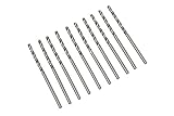 UID ドリルビット10本セット2.5mm-3.2mm ミニルーター/ルーター/リューター/ホビールーター/ハンディドリル PROXXON(プロクソン) DREMEL(ドレメル） RYOBI(リョービ