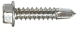 Fas-Pak 7905 10-16 x 3/4-Inch Hex Washer Head Self Drilling Screw [並行輸入品]