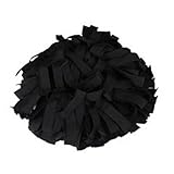 ポンチーズ  Pomchies アメリカ発 ヘアアクセサリー チアリーダーのポンポンのようなカラフルで可愛いデザイン 水着素材を使用 Pomchie ブラック