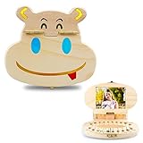 scutal Baby Tooth Album、歯の妖精と色ペンのカスタマイズとボックスは歯の記念品ボックス、ベビー記念品フレーム、歯の妖精ボックス、子供の歯のアルバム、歯のボックス、ベビー誕生日ギフ