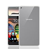 【Trocent】 Lenovo TAB2 / TAB3 8インチ専用保護ケース TPU シリコン 超薄型 Softbank 501LV / 602LV TPUクリアケース 落下防止 衝撃吸収 (Lenovo TAB3 & TAB2, クリア)