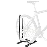 新しい+調節可能なバイク床駐車場ラックストレージスタンド自転車