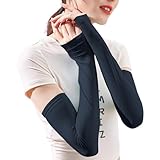 [Caqnni] アームガード 吸水速乾 スポーツ 日焼け防止 ストレッチ 登山 アームカバー レディース uvカット 冷感 可愛い アーム