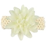 Refaxi 子供の赤ちゃんの赤ちゃんのヘッドバンド幼児のレースの弓花のヘアバンドアクセサリーヘッドウェア