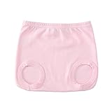 Owliviaオーガニックコットン赤ちゃん男の子女の子おむつカバー/トレーニング下着パンツ カラー: ピンク