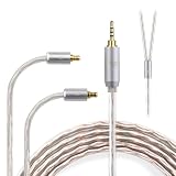 okcsc JBX リケーブル IE400pro IE PRO イヤホンケーブル イヤホン・ヘッドホン用 SENNHEISER用 IE500pro・IE400pro・IE100proに適合 OFC 4芯 長さ1.2m 2.5mm