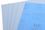 金属磨き/印材研磨/紙ヤスリ　耐水ペーパー5枚入り＃10000