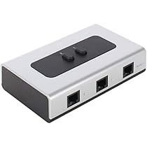Amazon.co.jp：NETmate RJ-11/12セレクター - 2ポートRJ11 RJ12