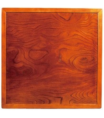 Amazon.co.jp : 和風こたつ板/こたつ天板 両面仕様 縁付き 天然杢欅