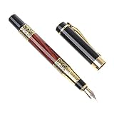 Facaig 模造彫刻花付きミディアムペン先 0.5mm 万年筆用品