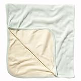 (ベラ・キャンバス) Bella + Canvas 赤ちゃん・ベビー用 リバーシブル リブブランケット ベビー毛布 (ワンサイズ) (グリーン/イエロー)