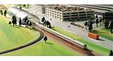 Daron Herpa Ice Train Curved Tracks Diecast Aircraft, 1:500 Scale [並行輸入品]