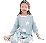 (チェリーレッド) CherryRed 子供 子供 子供パジャマ ルームウェア 寝間着 上下2点セット 女の子 男の子 綿 130 グリーン