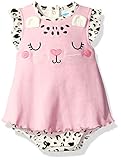 Bon Bebe DRESS ベビー・ガールズ カラー: ピンク