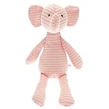 Walton Baby - Ella Elephant - Knitted Baby Soft Toy Pink - 32cm by Walton Baby