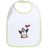 CafePress Chile Penguin Bib - Standard Kiwi by CafePress