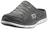 Skechers Sport Women's No Limits Slip-On Mule Sneaker,Grey, 8.5 M US