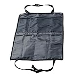 GRALARA　車載　シートバック　保護カバー　メッシュ　ポケット付き　子供　蹴る