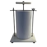 Home Brew Stuff chs-1 Homebrew Stuff HDPE andステンレススチールスプリングAssisted 8 " x 4 "チーズ押し