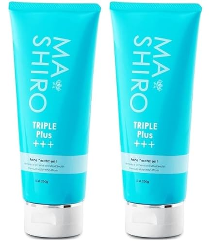 Amazon.co.jp: マシロ トリプルプラス フェイストリートメント 200g