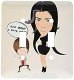 3drose LSP _ 127720 _ 2 Kim Kardashian And Justin Bieber日付 – ダブル切り替えスイッチ