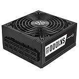 Silver Stone フルモジュラーフラットケーブル電源 80 PLUS Platinum認証 SFX-L電源 1000W SST-SX1000-LPT