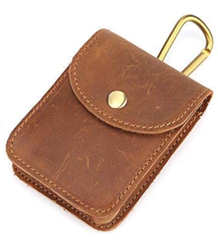 Amazon | タバコケース タバコポーチ 厚手牛革 手作り メンズ 本革