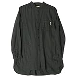 monkuwa Wガーゼチュニック チャコール LL