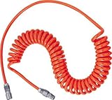 [1042262]ＴＲＵＳＣＯ　ウレタンコイルホース　２．４ｍ　オレンジ UCH3