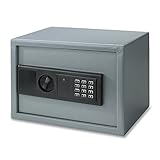 Neiko Digital Electronic Safe for Home or Business - 1.0 Cubic Foot Interior Space - Gray by Neiko