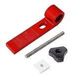 Fenteer 高品質　ブロック クランプ　スライディングブロック　プラテン マイタートラック　ハンドル　M8ねじ　ジョイント　木工ツール