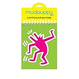 Mudpuppy(マッドパピー)キース・ヘリング ダンシングドッグノート(H15×W11×D1.5cm)