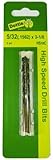 L.H. Dottie HS5C Drill Bit, 5/64-Inch Diameter by 2-Inch Length, Black and Gold, 5-Pack [並行輸入品]