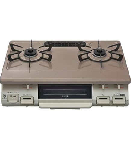 Amazon.co.jp: リンナイ ガスコンロ KG67PPKR LP グリル付ガステーブル