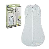 Woombie Convertible Unvented Nursery Swaddling Blankets, Mint O's, 5-13 Pounds by Woombie